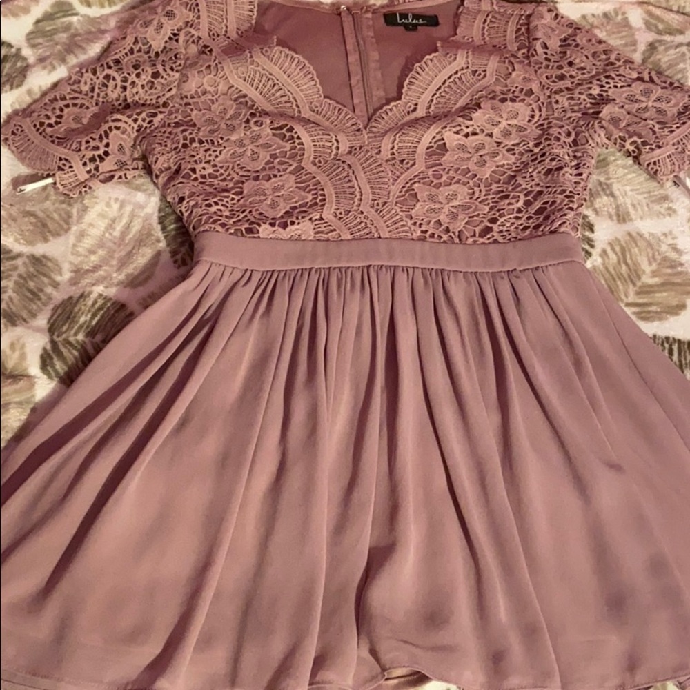 Lavender lulus dress